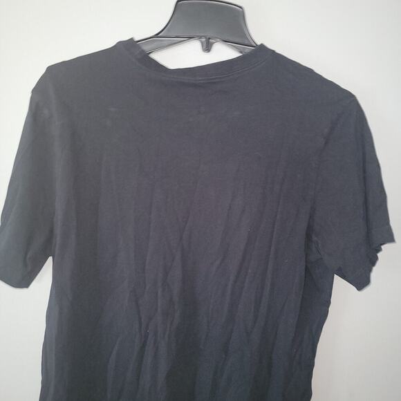 Nike Sportswear Crew Shirt Men's Short Sleeve Black University Red/White Medium - Picture 6 of 9